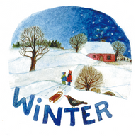 Board Book "Winter" by Eva-Maria Ott-Heidmann