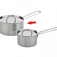Glueckskaefer Stainless Steel Pot with Handle