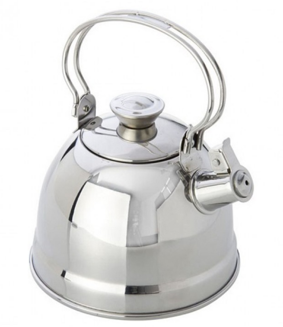 Glueckskaefer Stainless Steel Kettle with Whistle