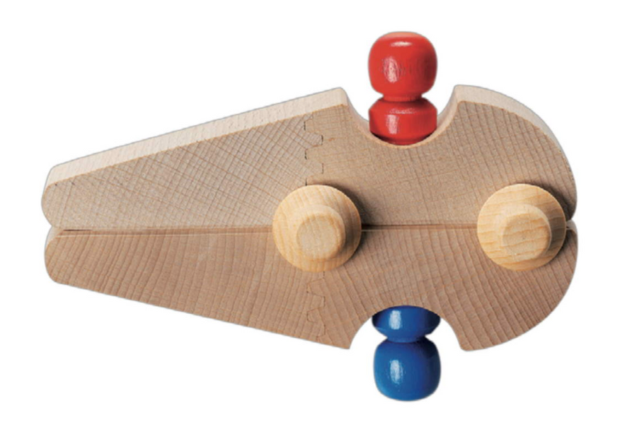 Fagus Race Car for Marble Run