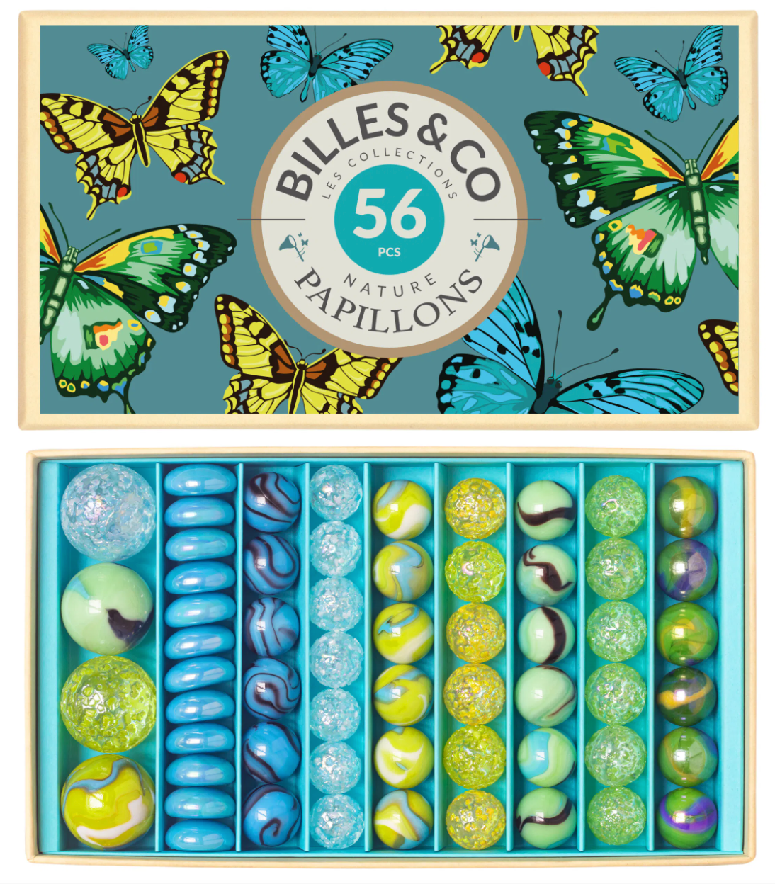 Billes & Co Butterfly Box (56 pieces)