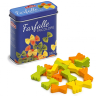 Erzi Pasta Farfalle in a Tin
