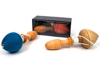 Mader Pull String Wooden Spinning Top
