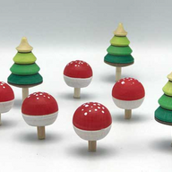 Mader Spotted Mushroom Turn-Over Top