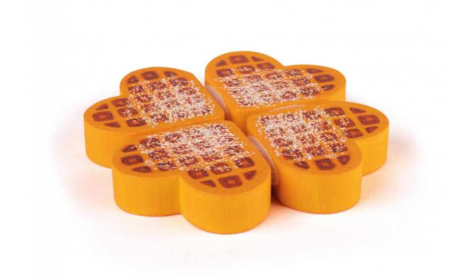 Erzi Waffles to Cut