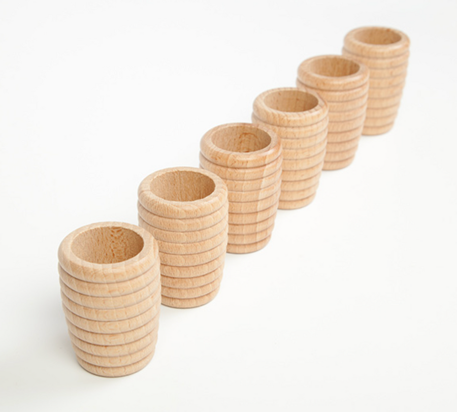 Grapat Six Honeycomb Beakers Heuristic Elements