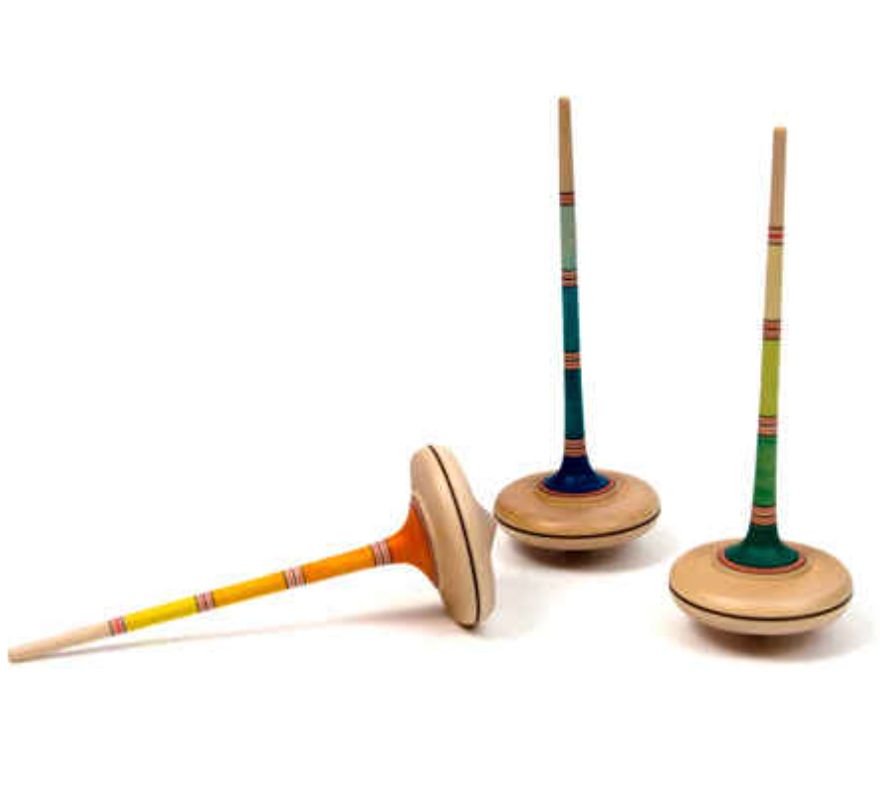Mader Ara Wooden Spinning Top