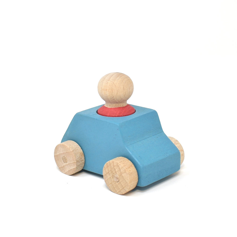 Lubulona Blue Car with Red Figure