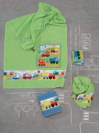 Feiler Hand Towel "Move On Border"